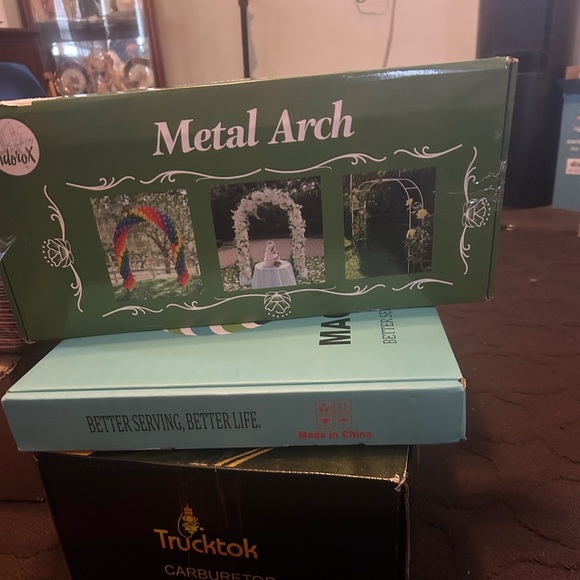 Balloon🎈Arch Kit, Stable Balloon🎈Arch Frame Adorox 7.8ft Backdrop Stand - Picture 2 of 10